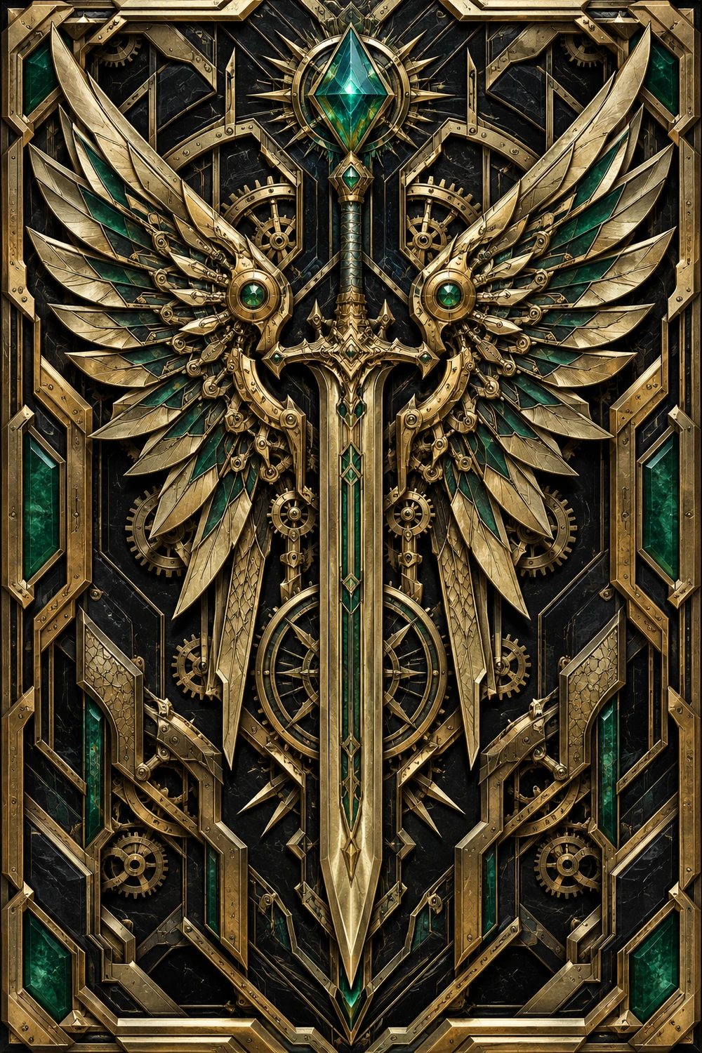 Clockwork Seraph matching illustrated back