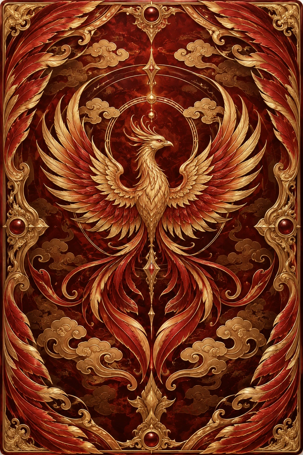 Crimson Ascension matching illustrated back
